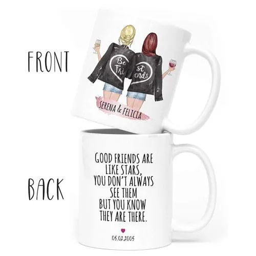 best friends mug