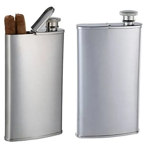 personalized cigar flask