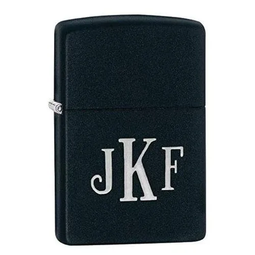 personalized monogram zippo
