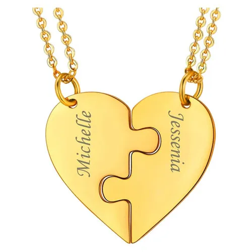 personalized friendship necklace