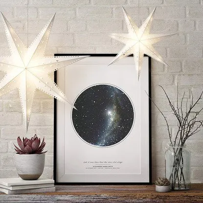 personalized star map