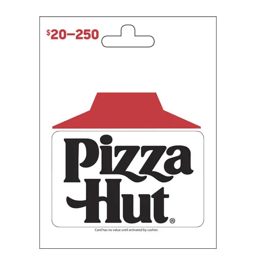 pizza hut gift card