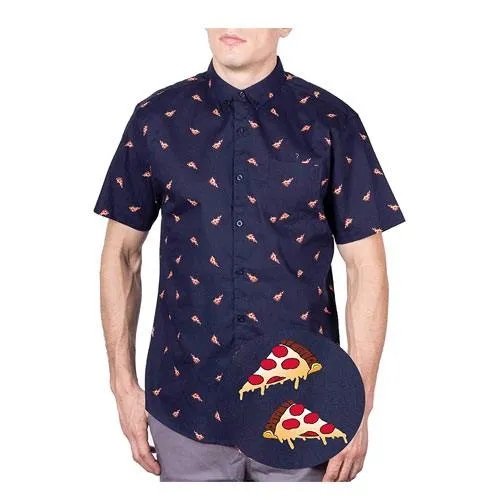 pizza pattern shirt