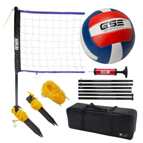 portable volleyball set