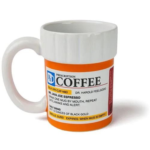 prescription coffee mug