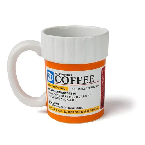 prescription coffee mug gift idea