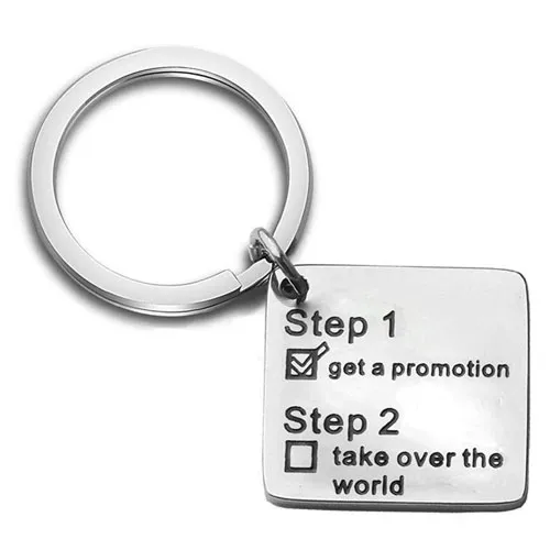 get a promotion keychain