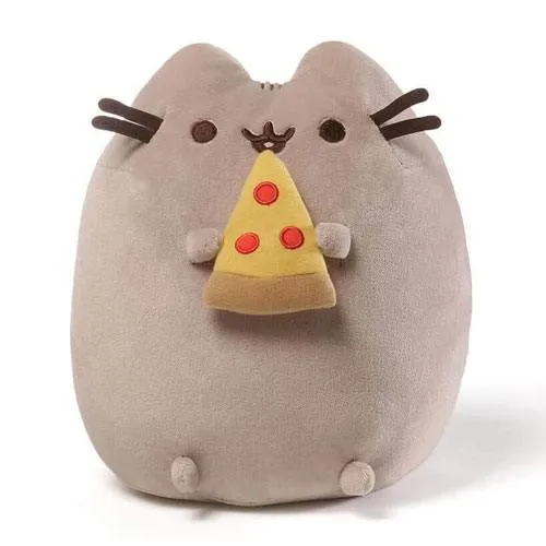 pusheen pizza plush toy