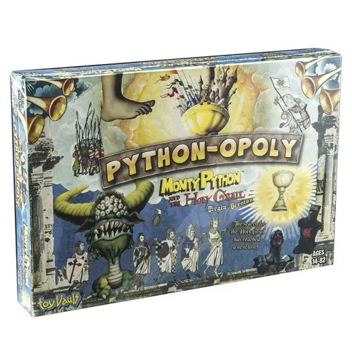 python-opoly board game gift idea
