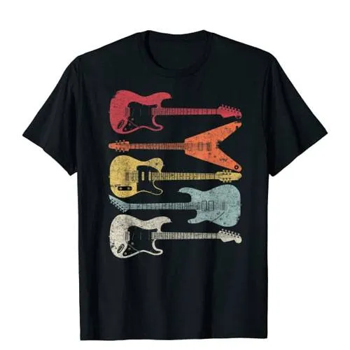 retro guitars shirt