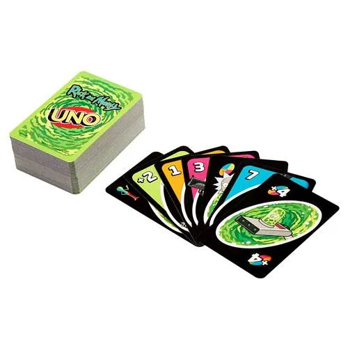 rick and morty UNO
