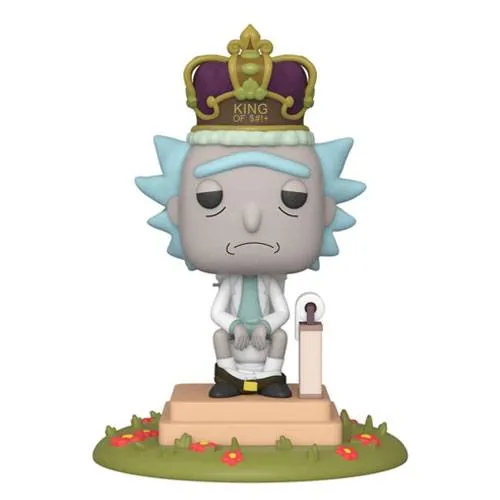 king of poop rick sanchez figurine