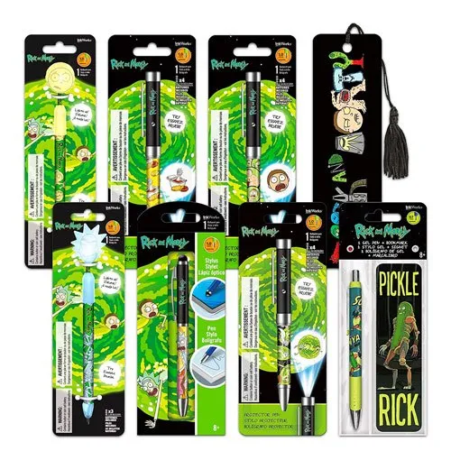 rick and morty school supplies