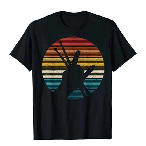 rock and roll hand horns tee merchandise