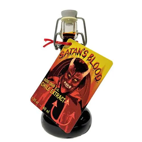 satans blood chile extract sauce