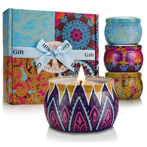 scented candles gift set