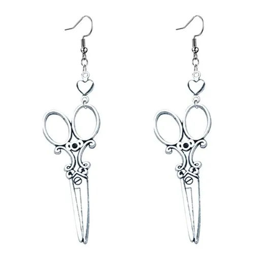 dangle scissor earrings