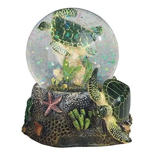 turtle snow globe