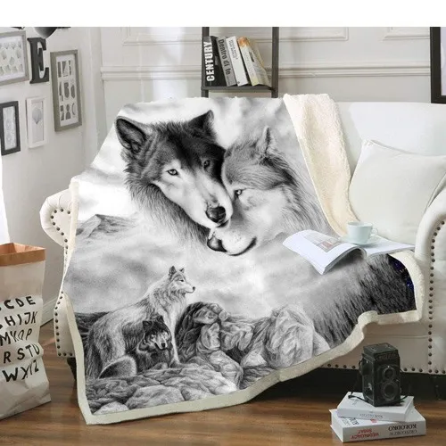 sherpa blanket throw