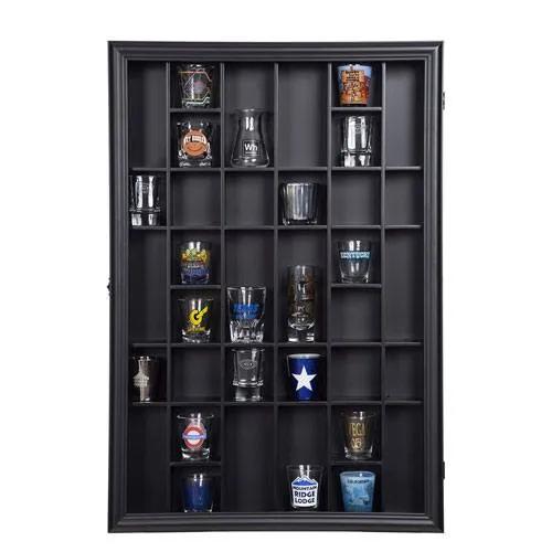 shot glass display case