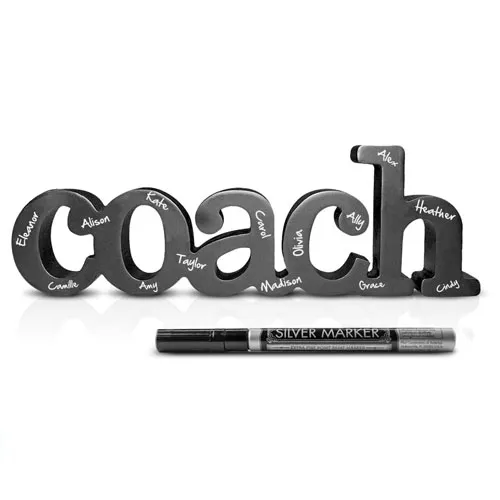 signed coach decor art