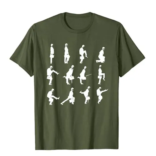 ministry of silly walks t-shirt