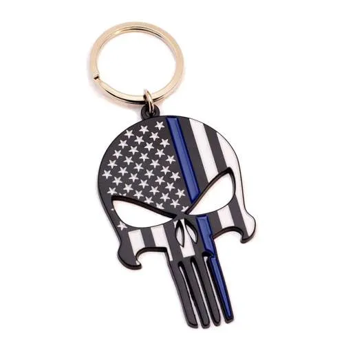 skull bottle opener keychain