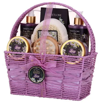 spa gift basket set