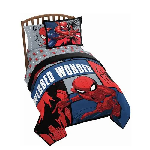 spiderman bed sheets set