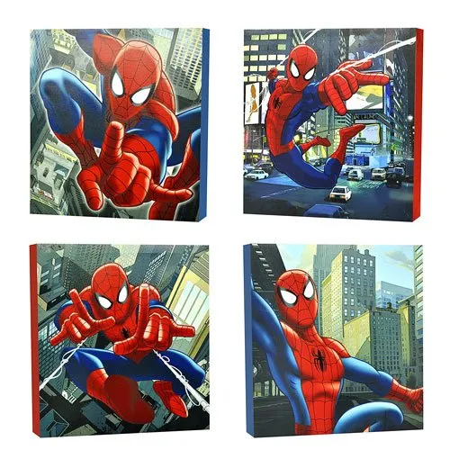 spiderman canvas wall art set
