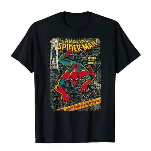 spiderman comic book t-shirt