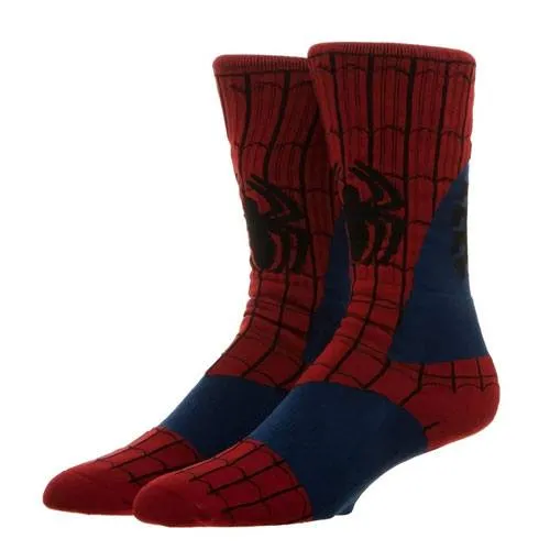 spiderman crew socks