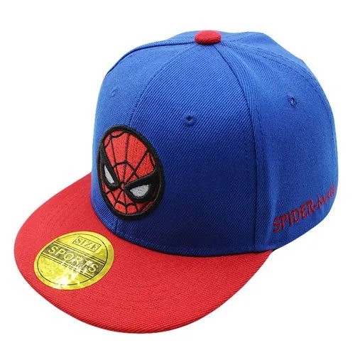 spiderman snapback baseball cap