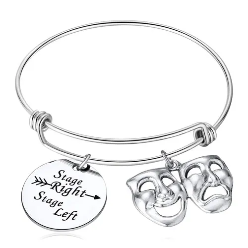 stage directions mask bracelet