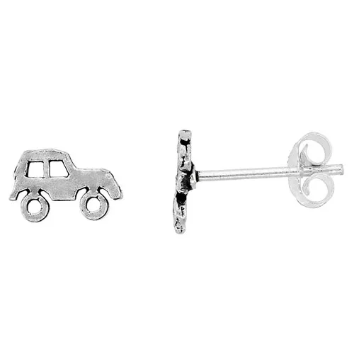 sterling silver jeep stud earrings