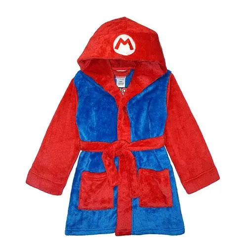 super mario plush robe