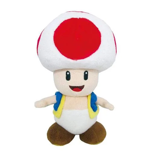 super mario toad plush