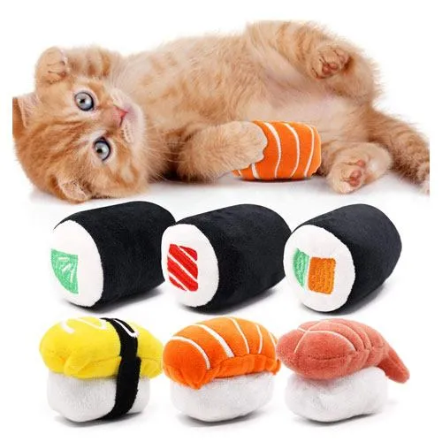 sushi cat toys for cat lovers