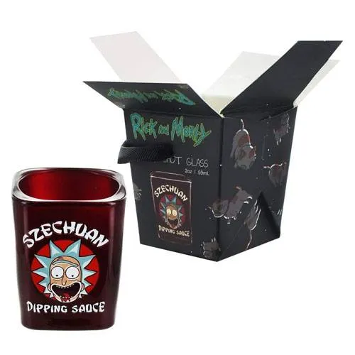 szechuan dipping sauce shot glass