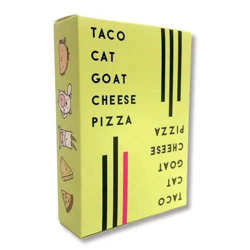 taco cat goat cheese pizza game