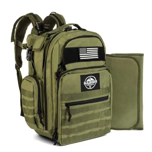 tactical diaper bag backpack
