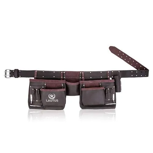 tanned leather tool belt