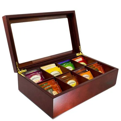 tea organizer box