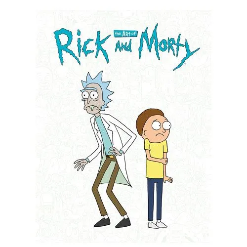 the art of rick and morty book present