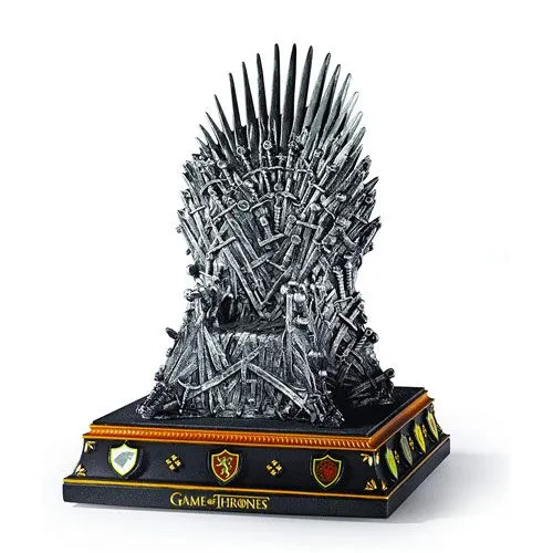 the iron throne statue