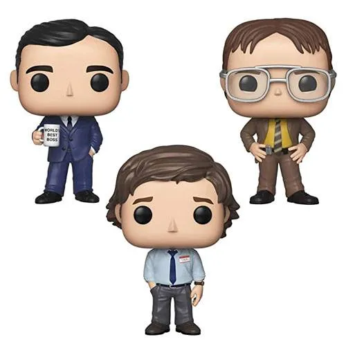 the office funko pop figurine set