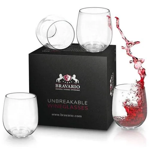 unbreakable wine glasses