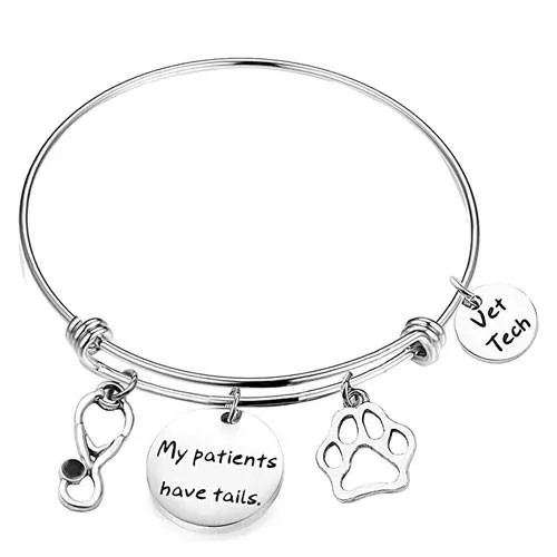 vet tech charm bracelet