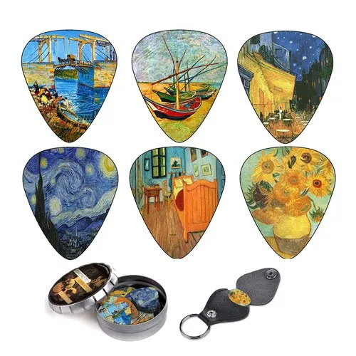 vincent van gogh guitar picks