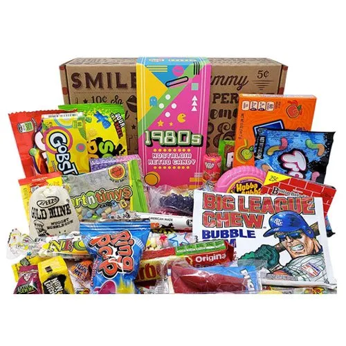 vintage candy gift box